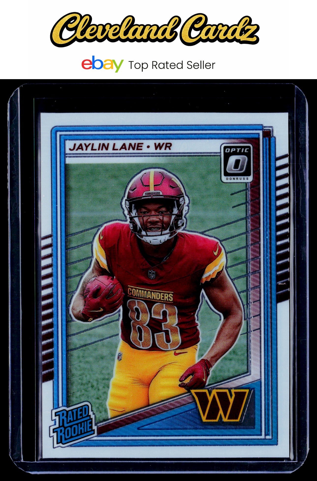 2025 Donruss Optic #249 Jaylin Lane Rated Rookie