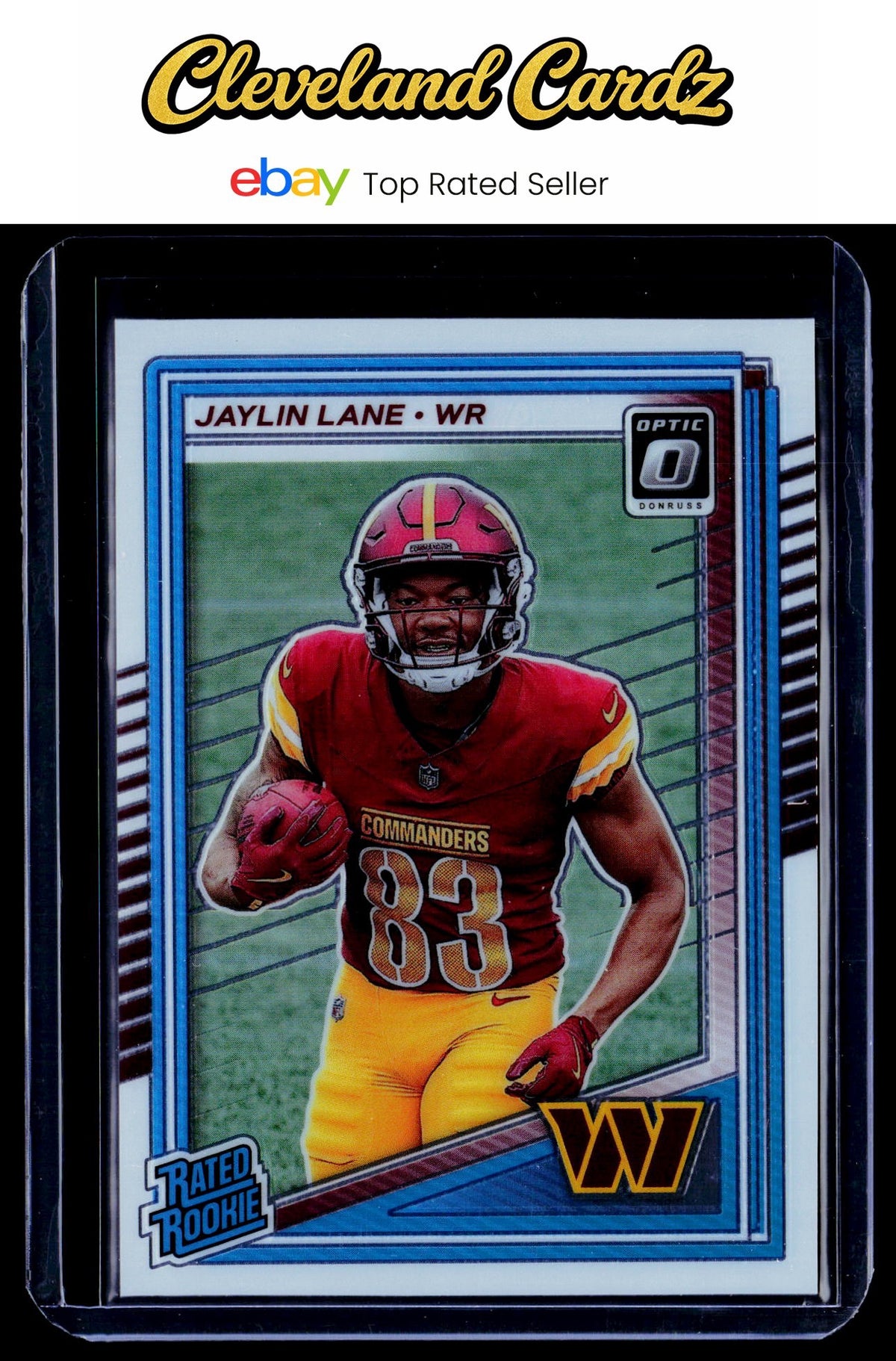 2025 Donruss Optic #249 Jaylin Lane Rated Rookie