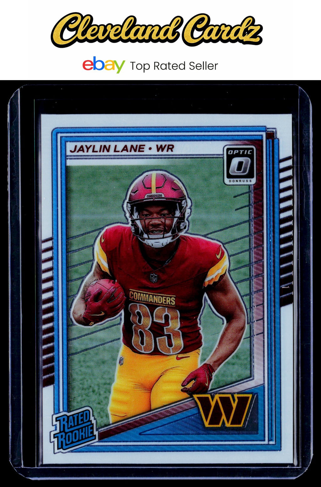 2025 Donruss Optic #249 Jaylin Lane Rated Rookie