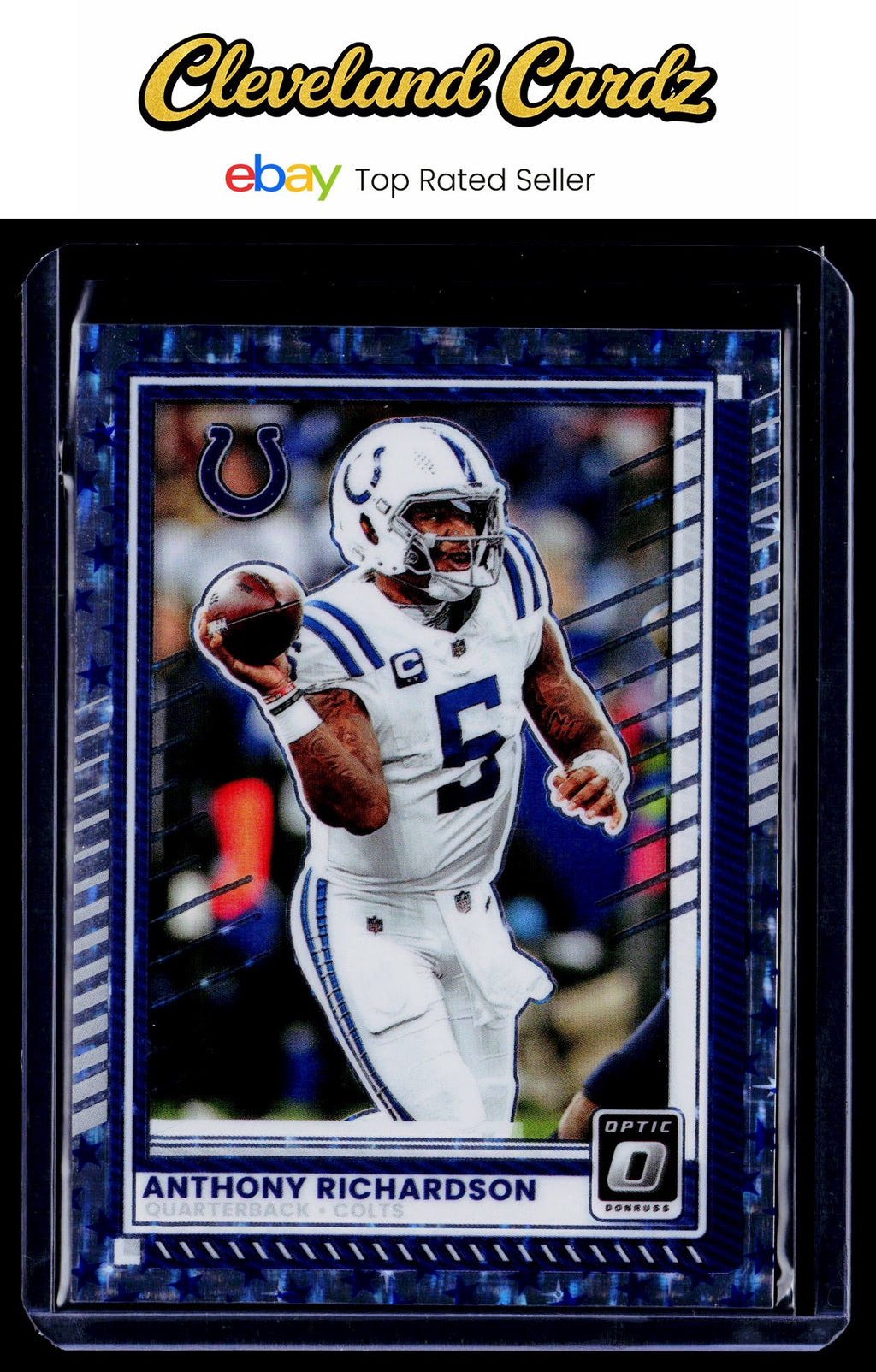 2025 Donruss Optic #72 Anthony Richardson Stars Prizm