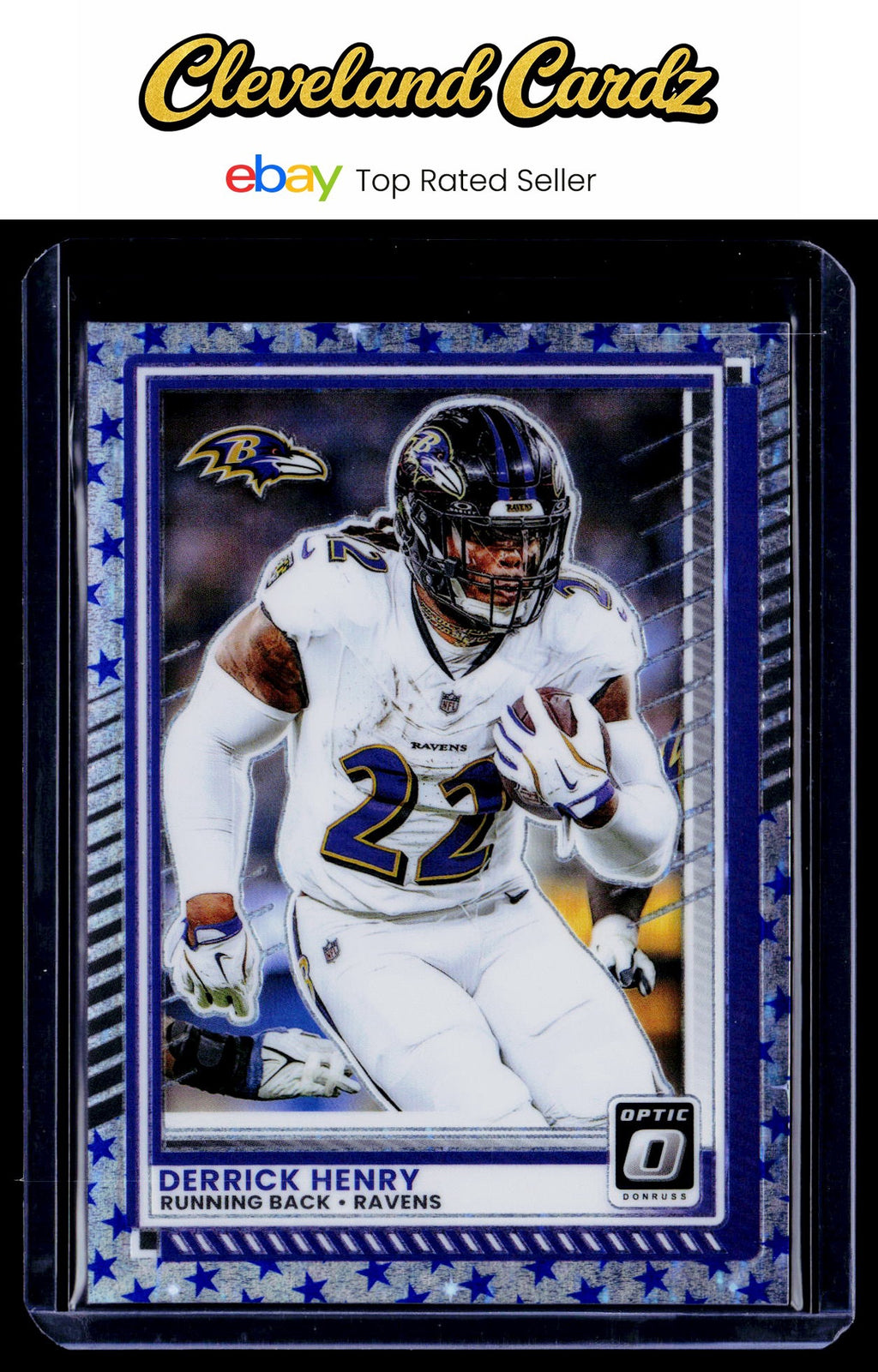 2025 Donruss Optic #112 Derrick Henry Stars Prizm