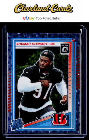 2025 Donruss Optic #260 Shemar Stewart Stars Prizm Rated Rookie