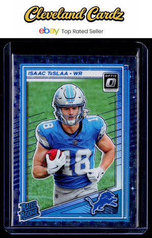 2025 Donruss Optic #219 Isaac TeSlaa Stars Prizm Rated Rookie