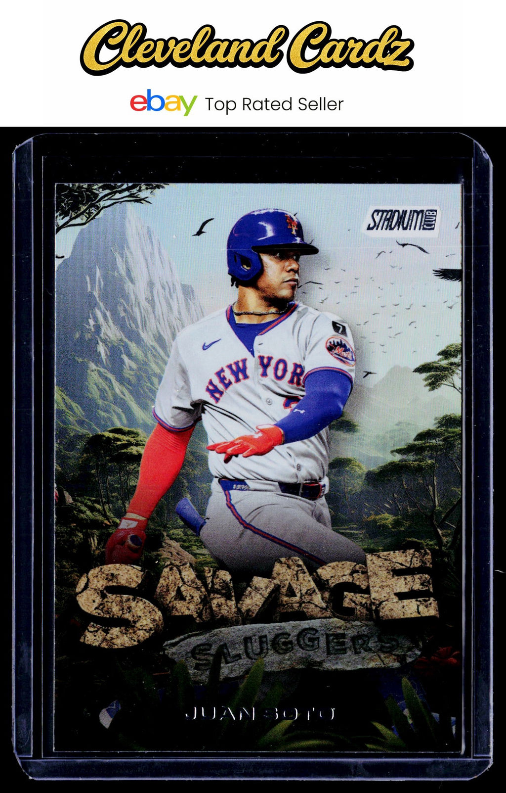 2025 Stadium Club #SS-8 Juan Soto Savage Sluggers