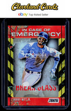 2025 Stadium Club #ICE-1 Bobby Witt Jr. In Case of Emergency