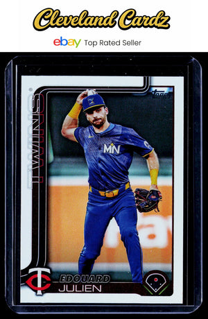 2025 Topps #503 Edouard Julien Rainbow Foil