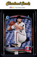 2025 Bowman #BCP-128 Cory Lewis Chrome Prospects Reptilian Refractor