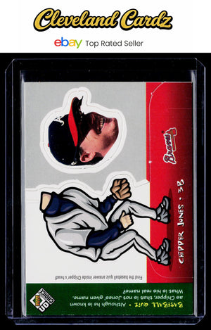 1999 UD Choice #3 Chipper Jones Mini Bobbing Head