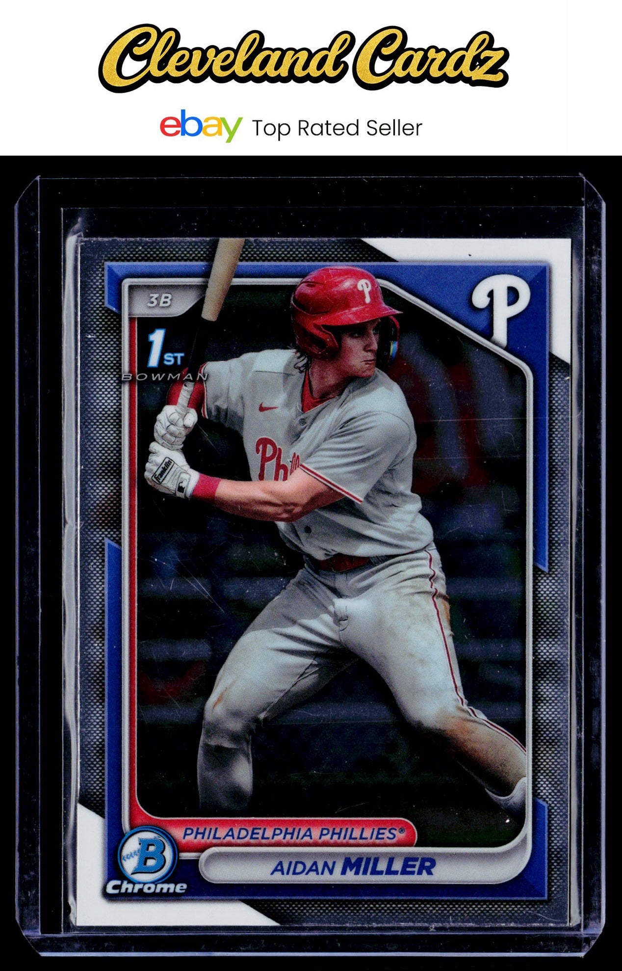 2024 Bowman #BCP-27 Aidan Miller Chrome Prospects