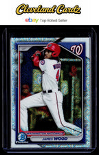 2024 Bowman #BCP-91 James Wood Chrome Prospects Mojo Refractor