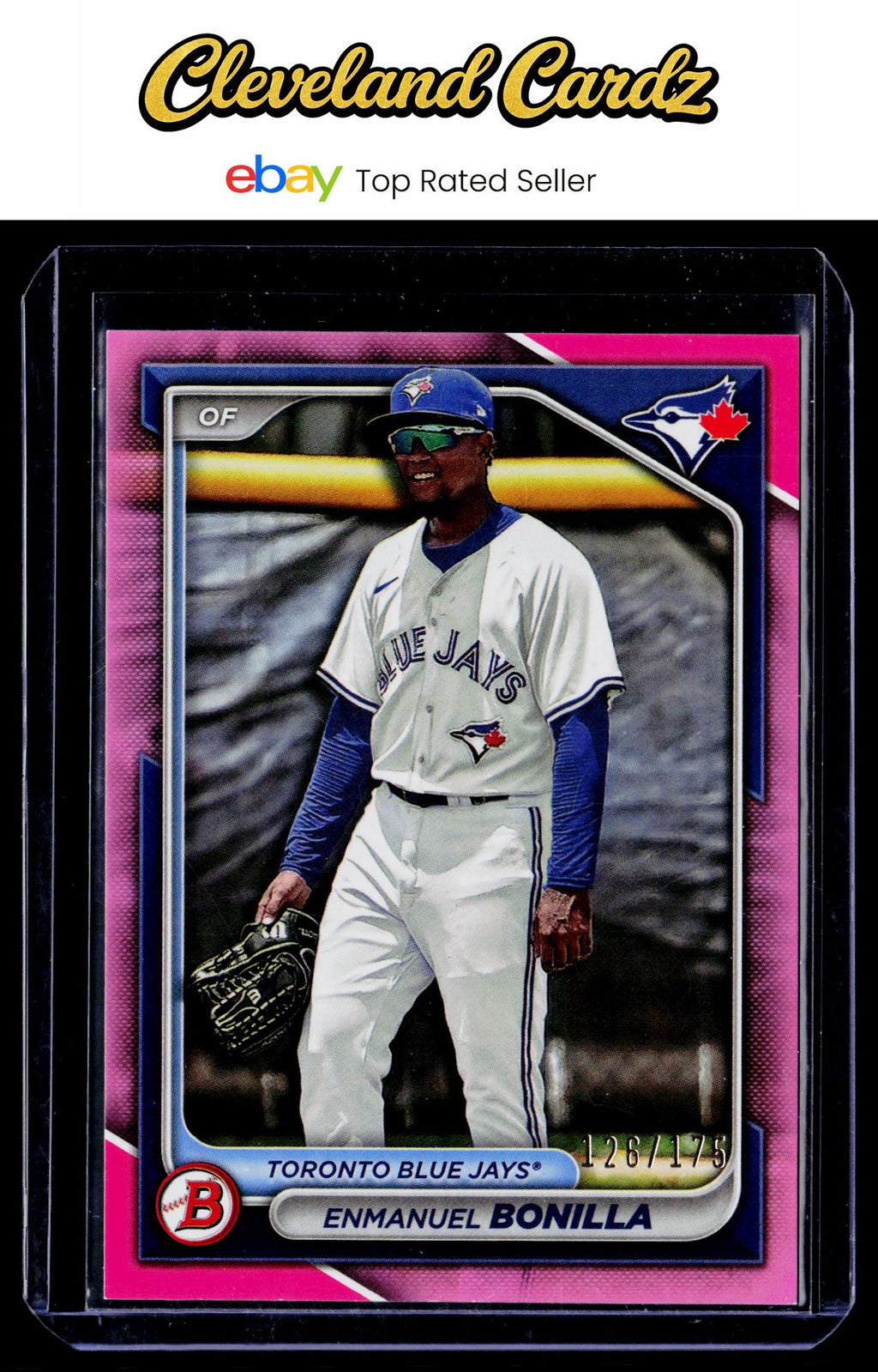 2024 Bowman #BP-53 Enmanuel Bonilla Prospects Pink #/175