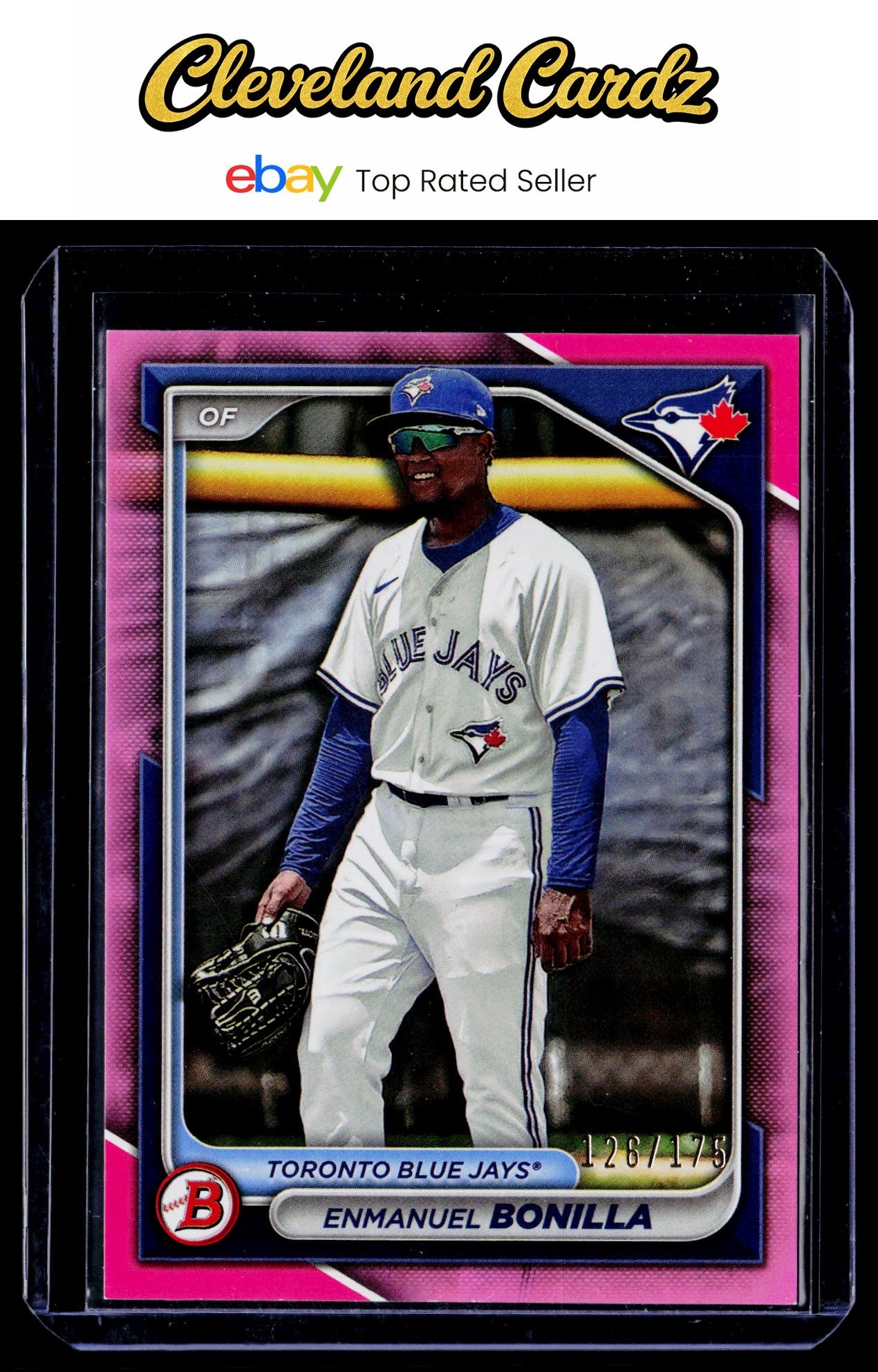 2024 Bowman #BP-53 Enmanuel Bonilla Prospects Pink #/175