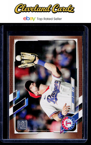 2021 Topps Update #US193 David Dahl Gold #/2021