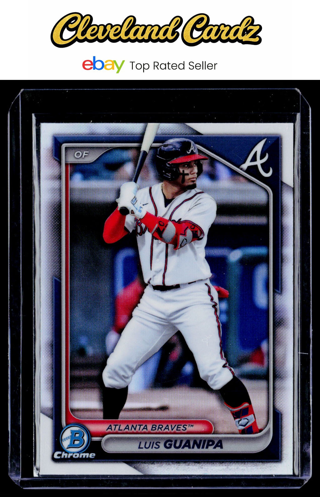 2024 Bowman Draft #BDC-5 Luis Guanipa Chrome Refractor