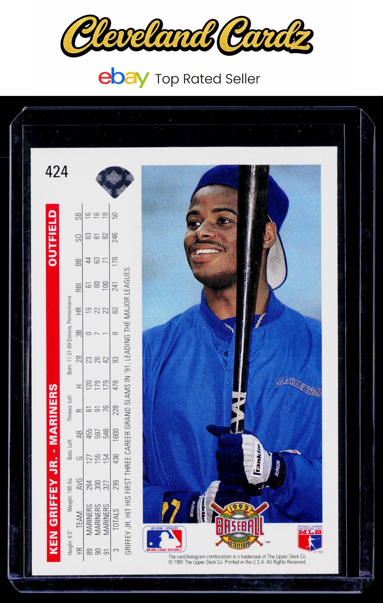 1992 Upper Deck #424 Ken Griffey Jr.