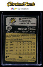 2022 Topps Heritage #509 Frankie Montas Chrome Refractor #/673