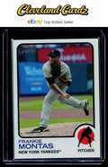 2022 Topps Heritage #509 Frankie Montas Chrome Refractor #/673
