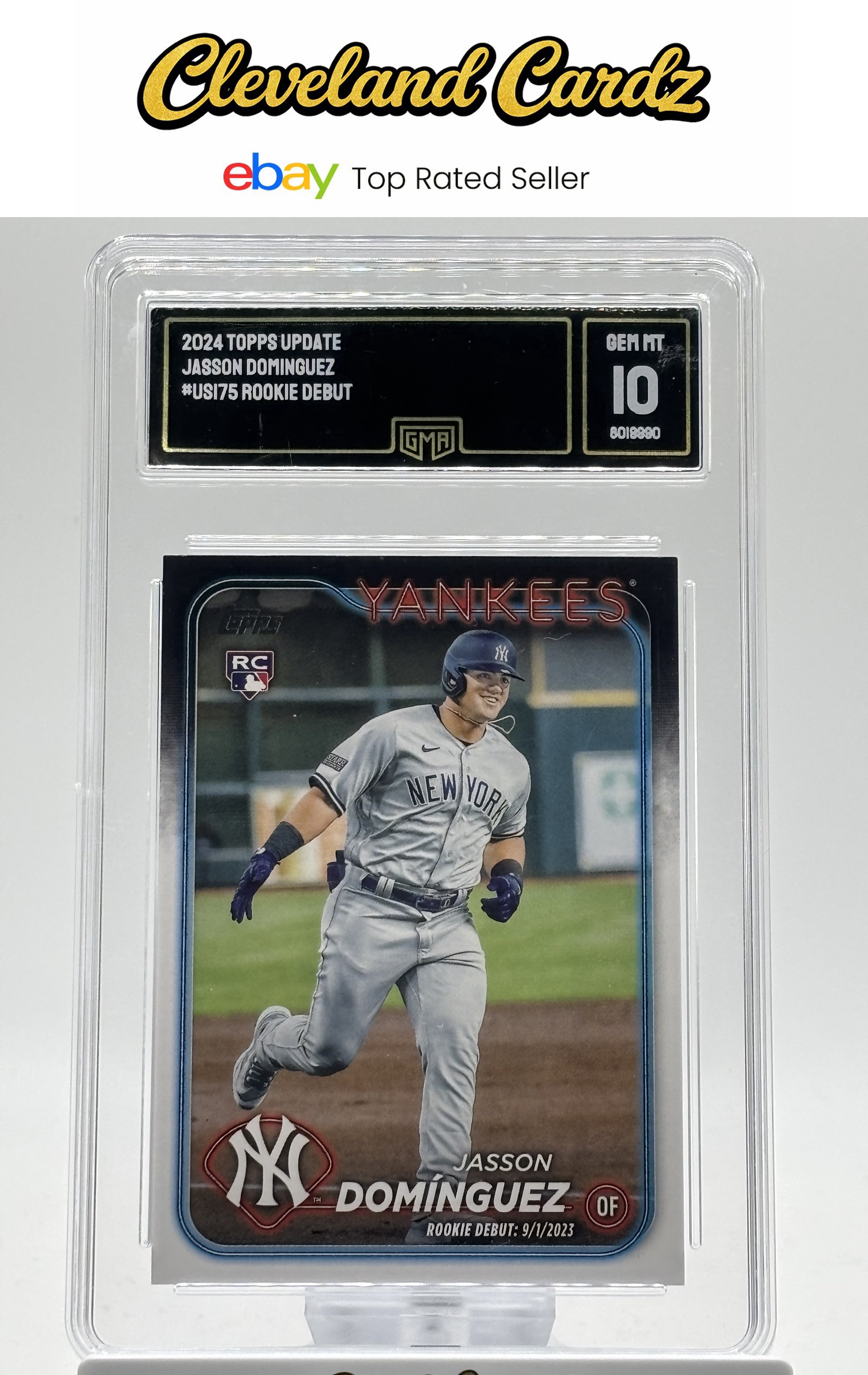 2024 Topps Update #US175 Jasson Dominguez GMA 10 RC