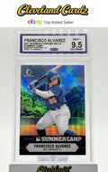 2021 Bowman Chrome #SC-16 Francisco Alvarez 2020 Summer Camp CCG 9.5
