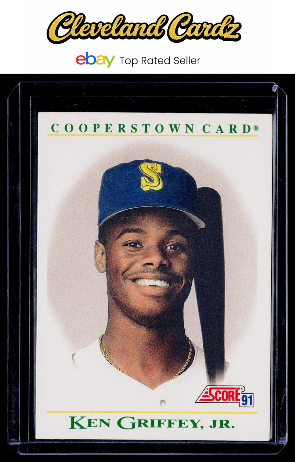 1991 Score #B3 Ken Griffey Jr. Cooperstown