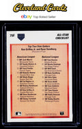 1991 Upper Deck Final Edition #79F All-Star Checklist (Griffey Jr. /Sandberg)