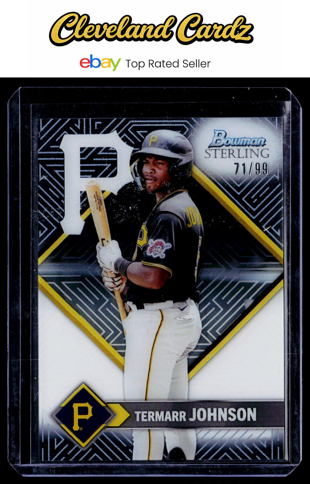 2023 Bowman Sterling #ST-18 Termarr Johnson Sterling Tek #/99