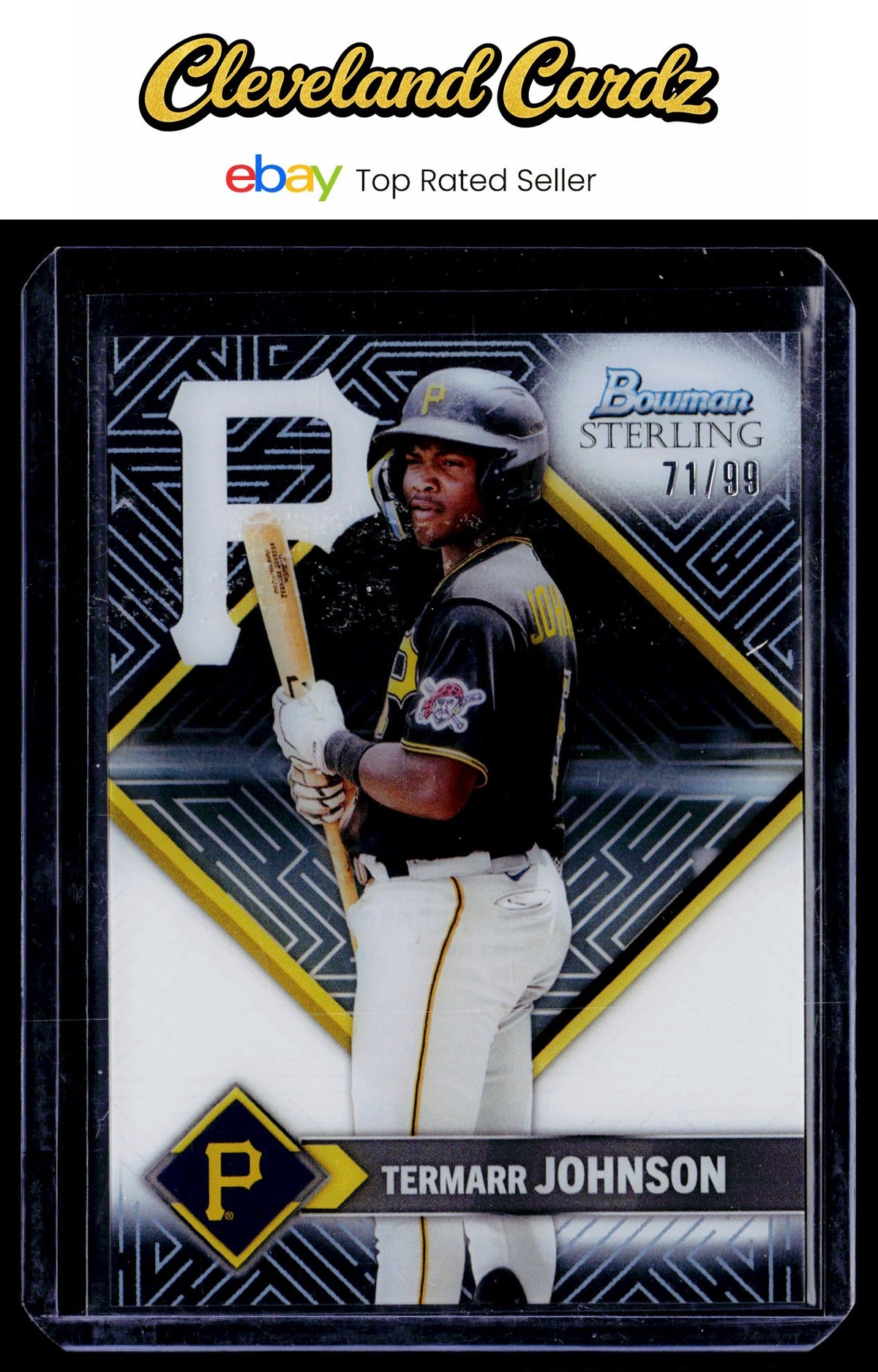 2023 Bowman Sterling #ST-18 Termarr Johnson Sterling Tek #/99