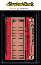 2024 Topps #2T89C-93 Carlos Correa 1989 Topps 35th Anniv. Chrome Blue Mojo #/150