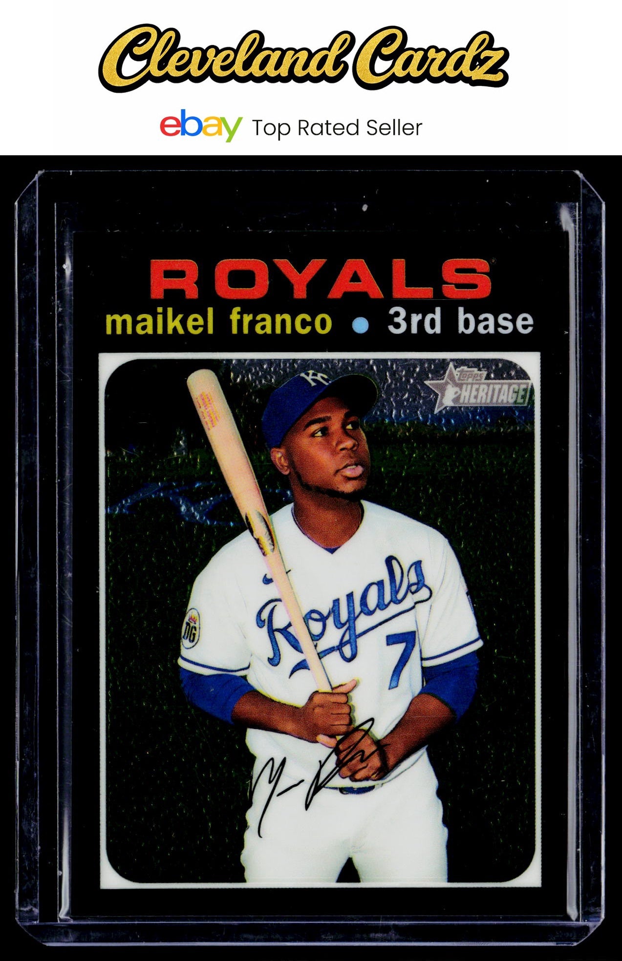 2020 Topps Heritage #THC-529 Maikel Franco Chrome #/999