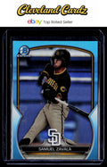 2023 Bowman Draft #BDC-83 Samuel Zavala Chrome Sky Blue Refractor