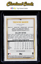 2020 Topps Gallery #136 Trevor Bauer Rainbow Foil