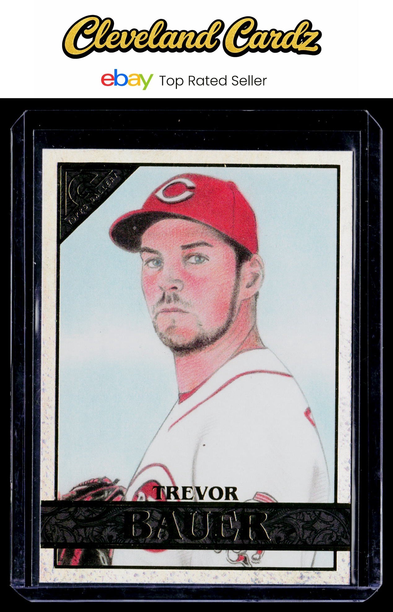 2020 Topps Gallery #136 Trevor Bauer Rainbow Foil