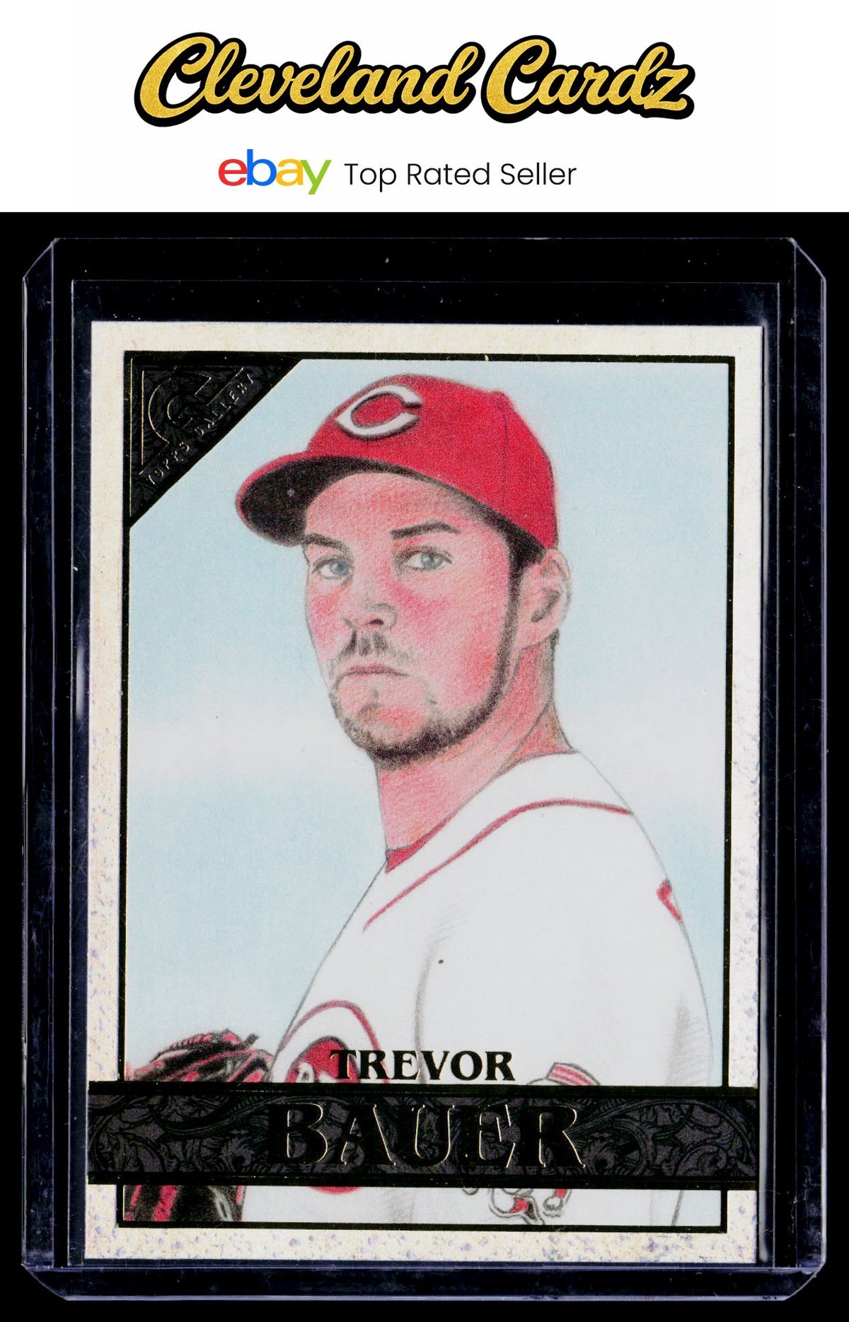 2020 Topps Gallery #136 Trevor Bauer Rainbow Foil