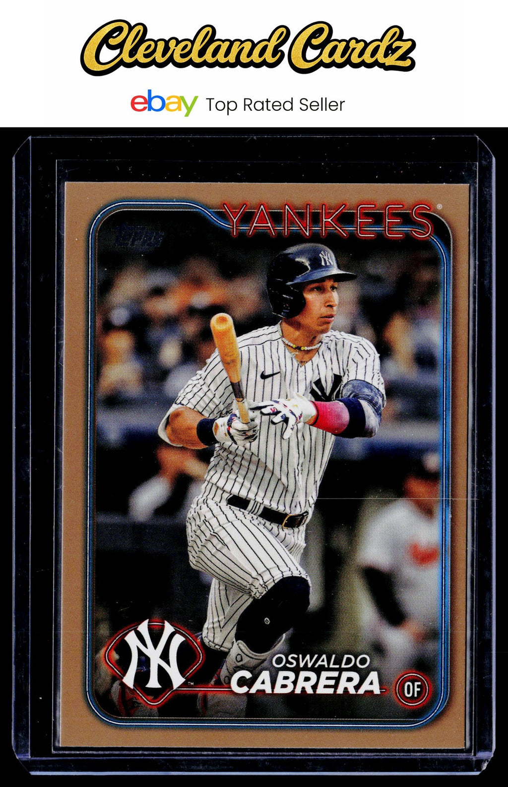 2024 Topps #479 Oswaldo Cabrera Gold #/2024
