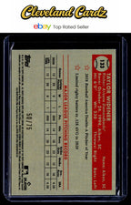 2021 Topps Chr. Plat. Ann. #133 Taylor Widener Rose Gold Mini-Diam. Refrac. #/75