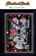 2024 Topps Holiday #H101 Gleyber Torres Silver Glitter