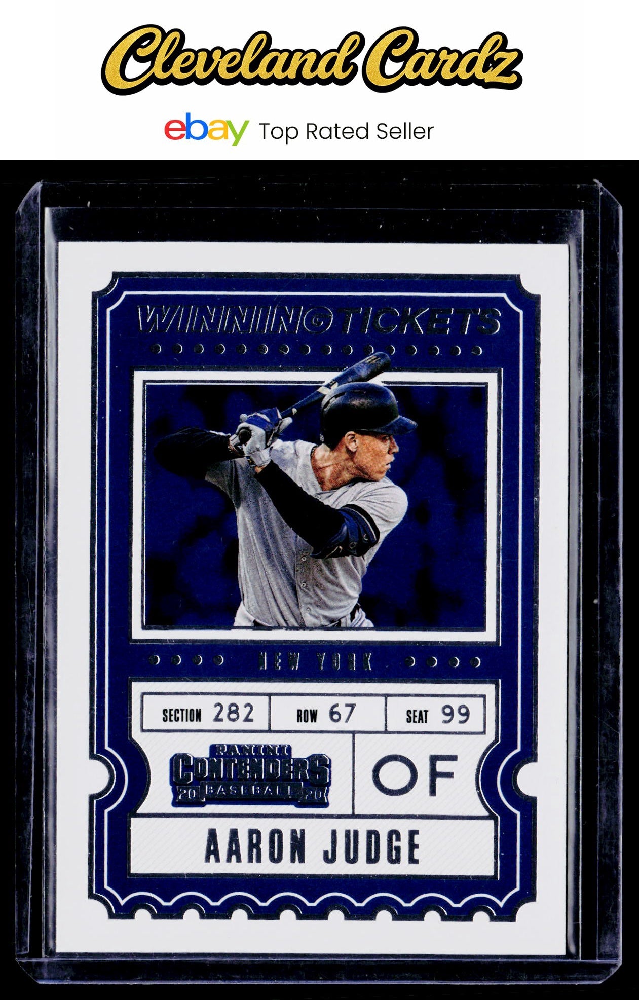 2020 Panini Contenders #WT-14 Aaron Judge Winning Tickets
