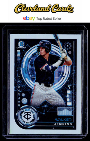 2024 Bowman #BAI-10 Walker Jenkins Bowman A.I. Refractor
