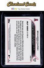 2022 Topps Chrome Update #USC188 Brandon Marsh Purple Refractor