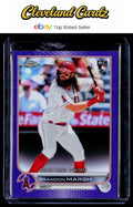 2022 Topps Chrome Update #USC188 Brandon Marsh Purple Refractor