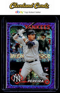 2024 Topps Chrome #238 Everson Pereira Purple Speckle Refractors #/299