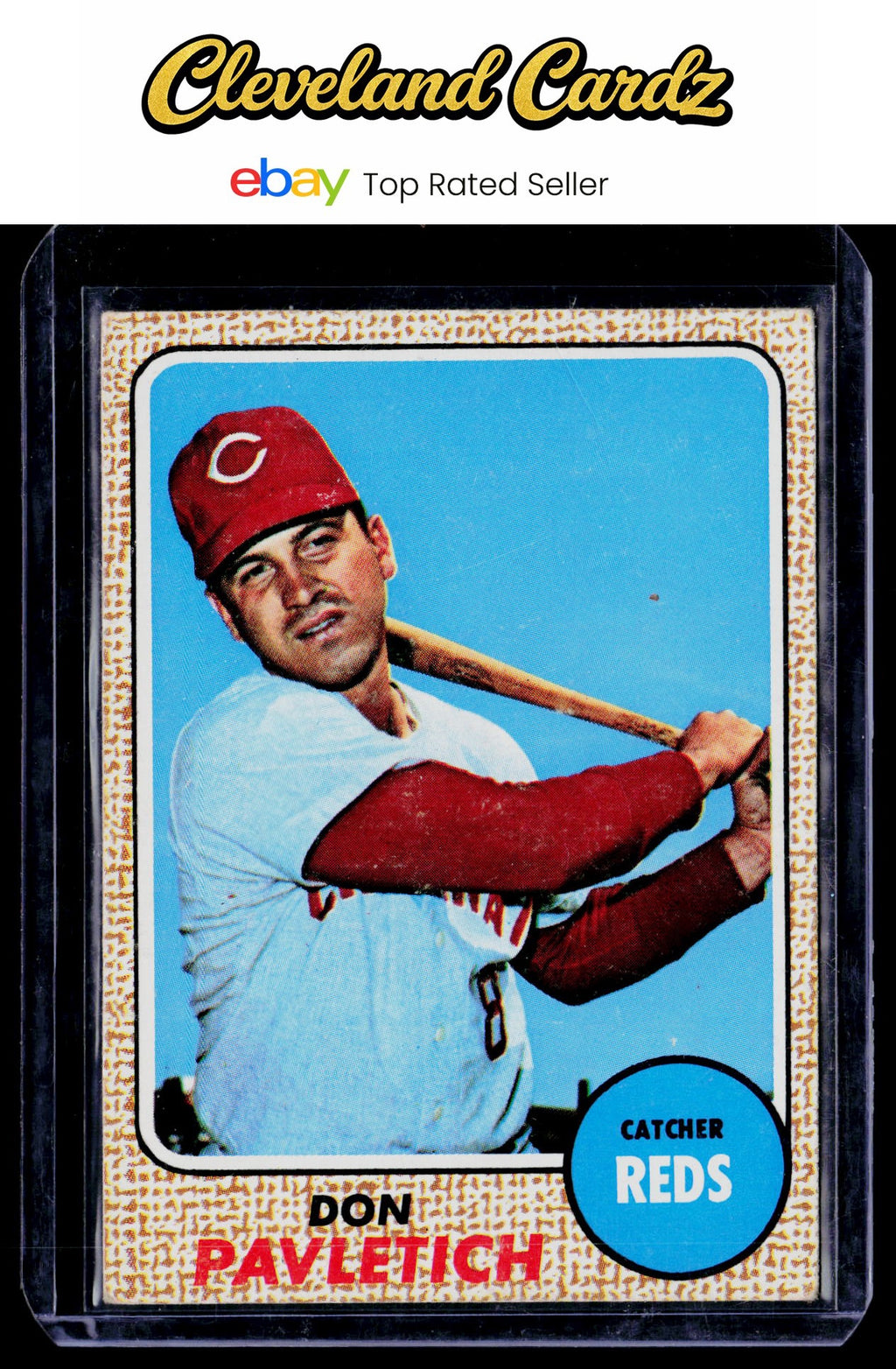 1968 Topps #108 Don Pavletich