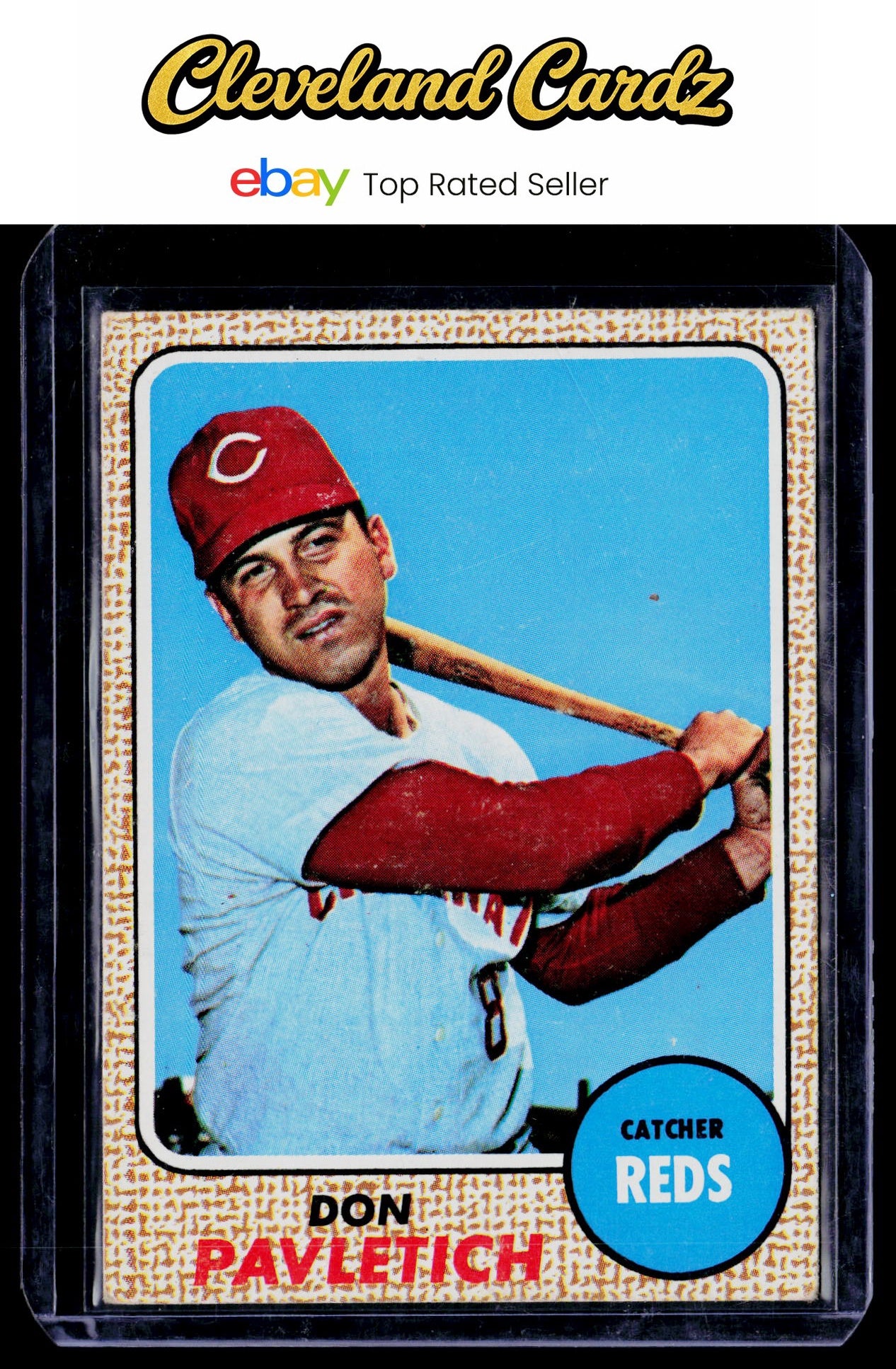 1968 Topps #108 Don Pavletich