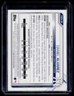 2021 Bowman #PAPR-DA Daniel Alvarez Prospect Autographs Green #/99