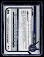 2022 Bowman #BCP-13 Zac Veen Chrome Prospects Fuchsia Refractor #/199