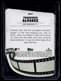 2023 Bowman's Best #RR-18 Francisco Alvarez Reel-to-Reel Die Cuts Refractor