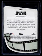 2023 Bowman's Best #RR-18 Francisco Alvarez Reel-to-Reel Die Cuts Refractor