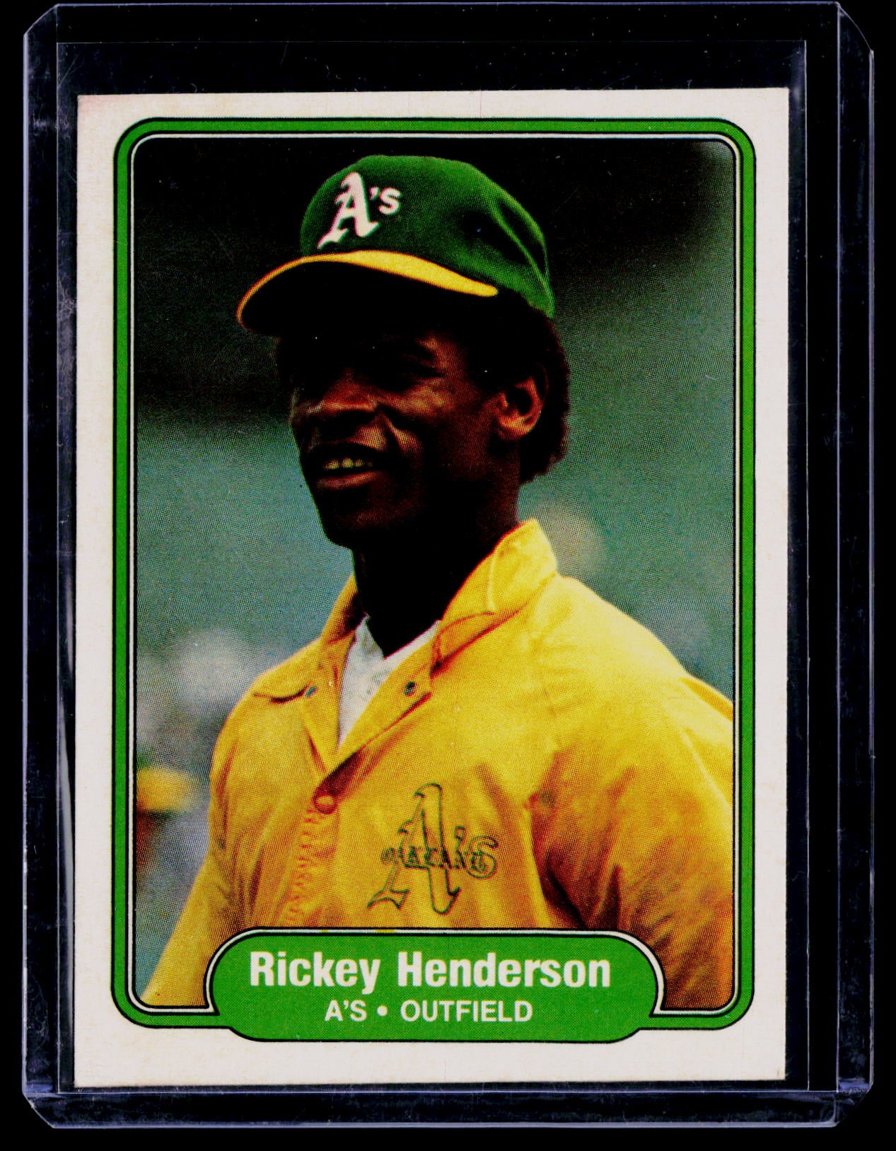 1982 Fleer #92 Rickey Henderson