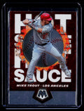 2021 Panini Mosaic #HS1 Mike Trout Hot Sauce