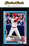 2021 Bowman Draft #BD-148 Ryan Holgate Sky Blue #/499